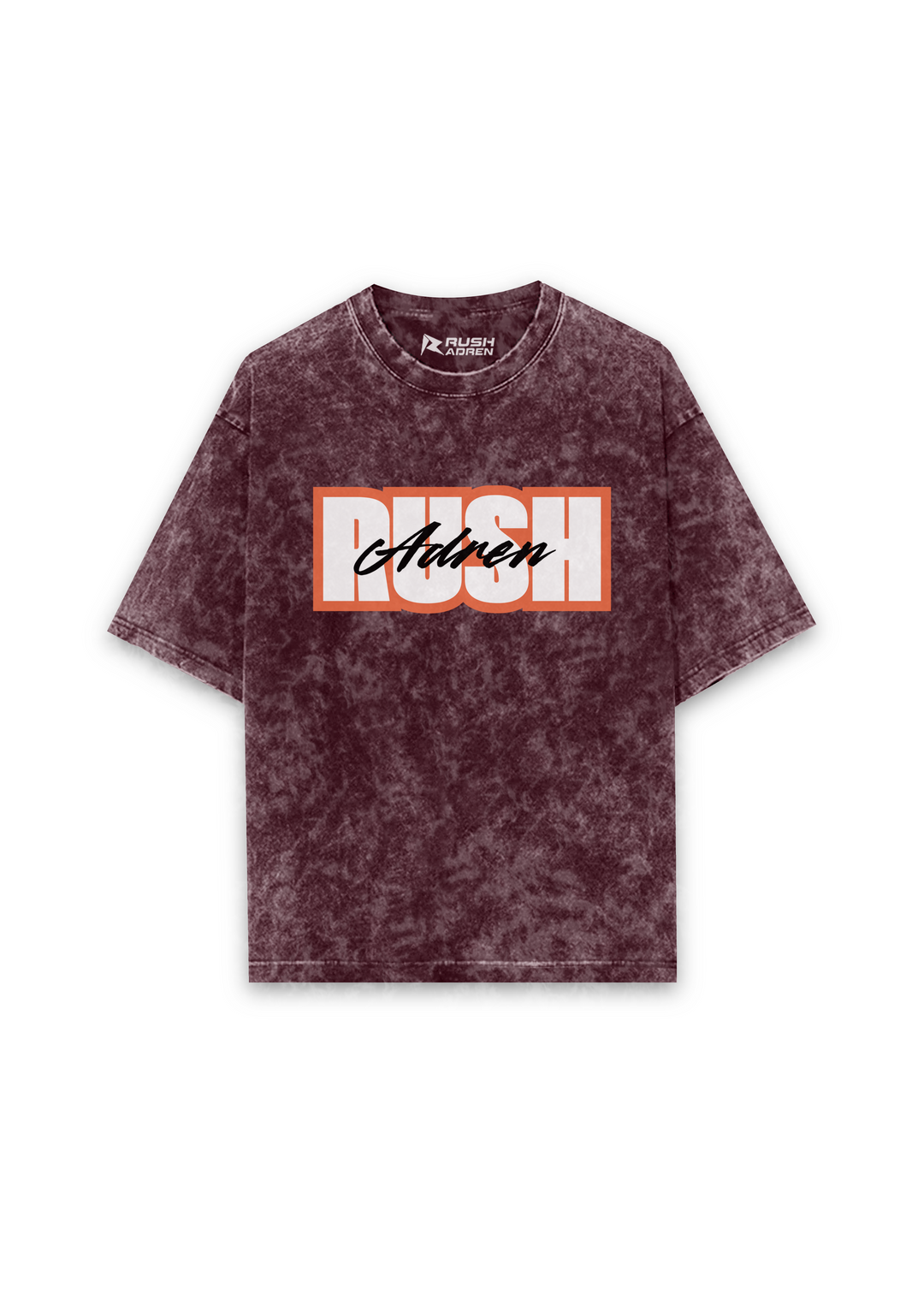 Rush Adren Acid Wash Oversized T-Shirt