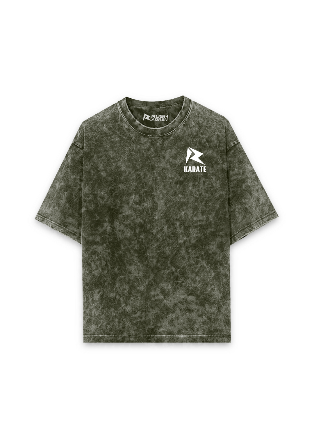 Eat Sleep Kick Acid Wash Oversized T-shirt