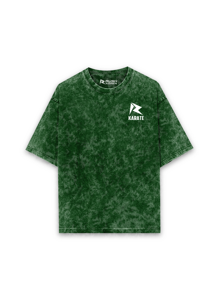 Eat Sleep Kick Acid Wash Oversized T-shirt