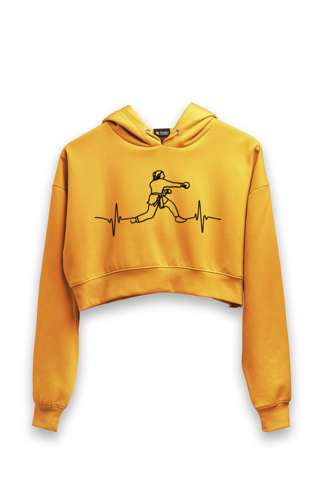 Karate Pulse Classic Crop Hoodie