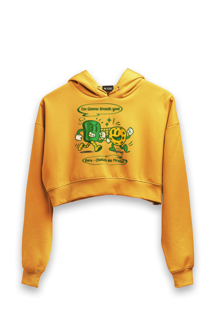 I'm Gonna Smash You! - Female Cropped Hoodie