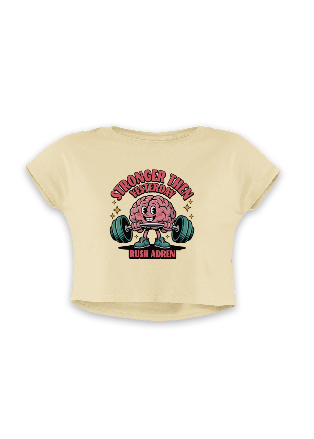 Stronger Than Yesterday Rush Adren Crop Top