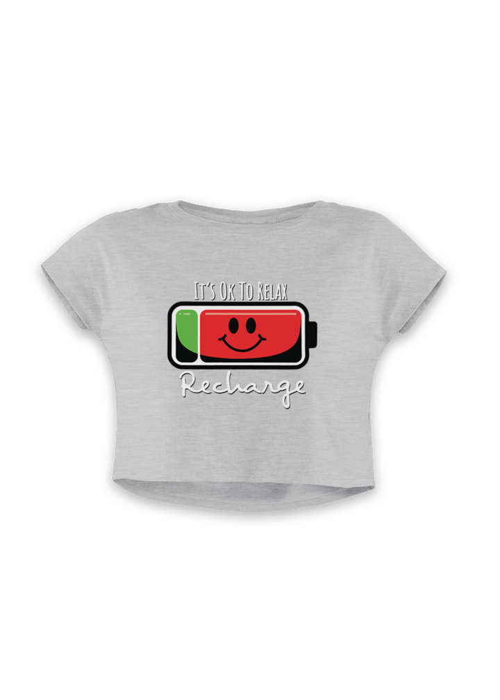 It’s OK to Relax Recharge Crop Top