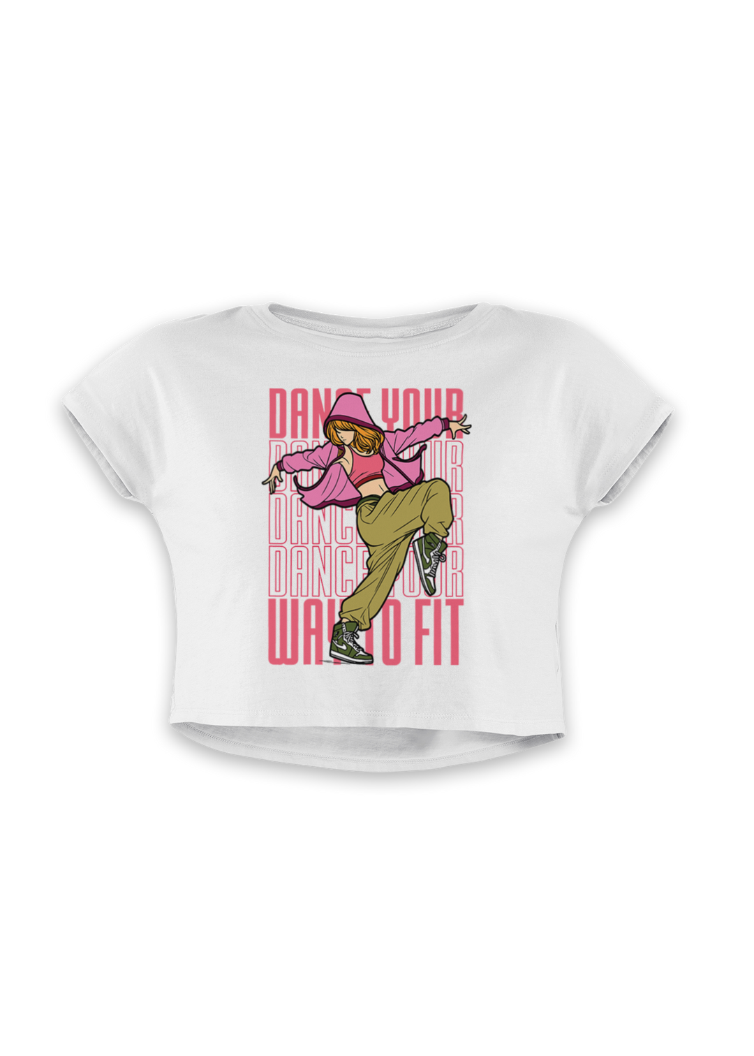 Dance Your Way of Fit - Crop Top