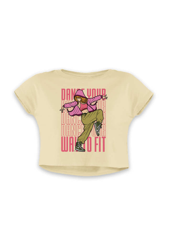 Dance Your Way of Fit - Crop Top