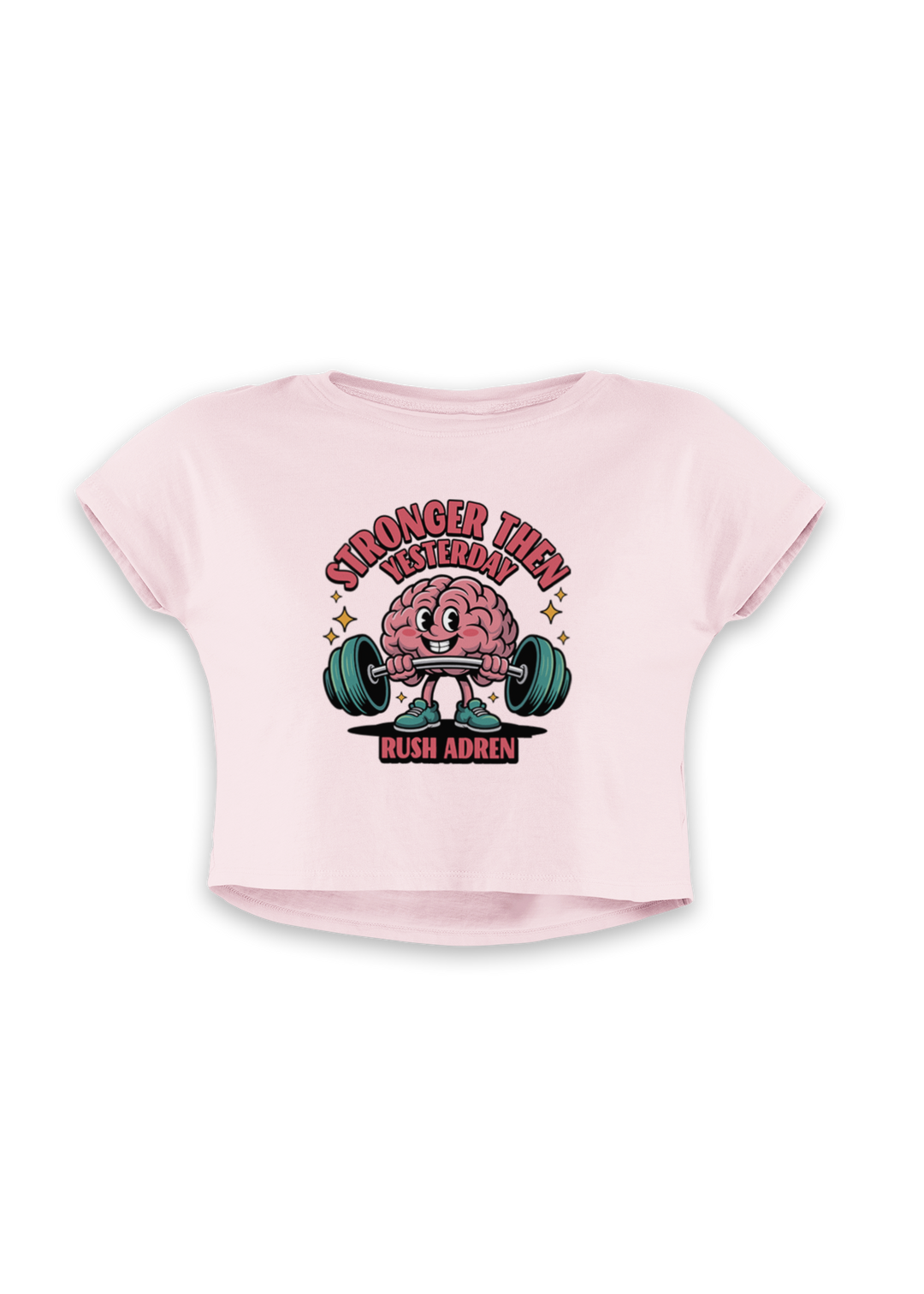 Stronger Than Yesterday Rush Adren Crop Top