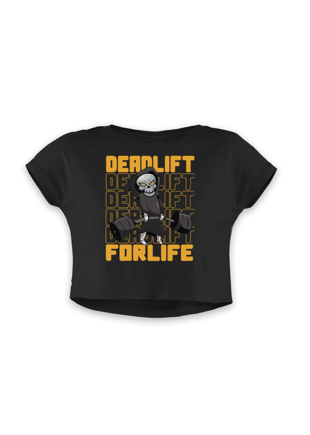 Dead lift for Life - Women's Crop Top
