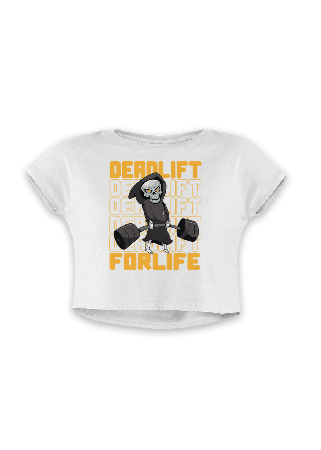 Dead lift for Life - Women's Crop Top