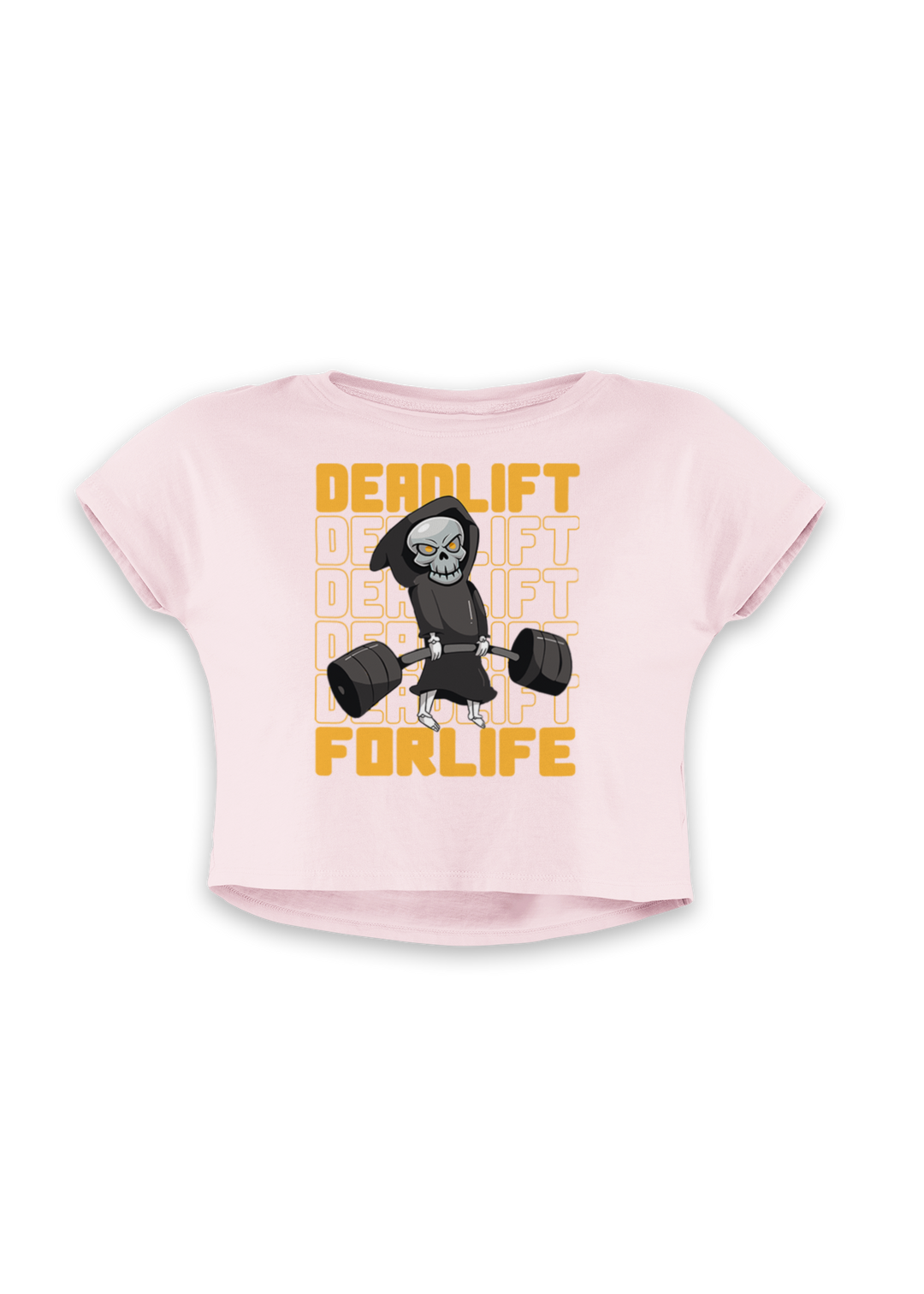 Dead lift for Life - Women's Crop Top