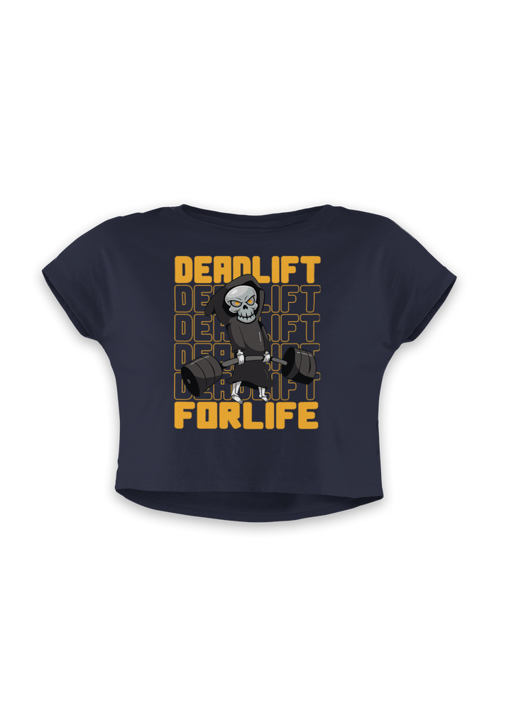 Dead lift for Life - Women's Crop Top