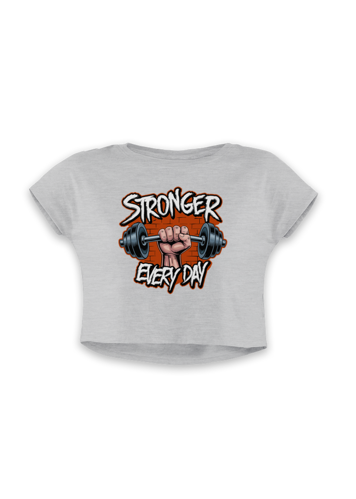 Stronger Every Day - Women's  Crop Top