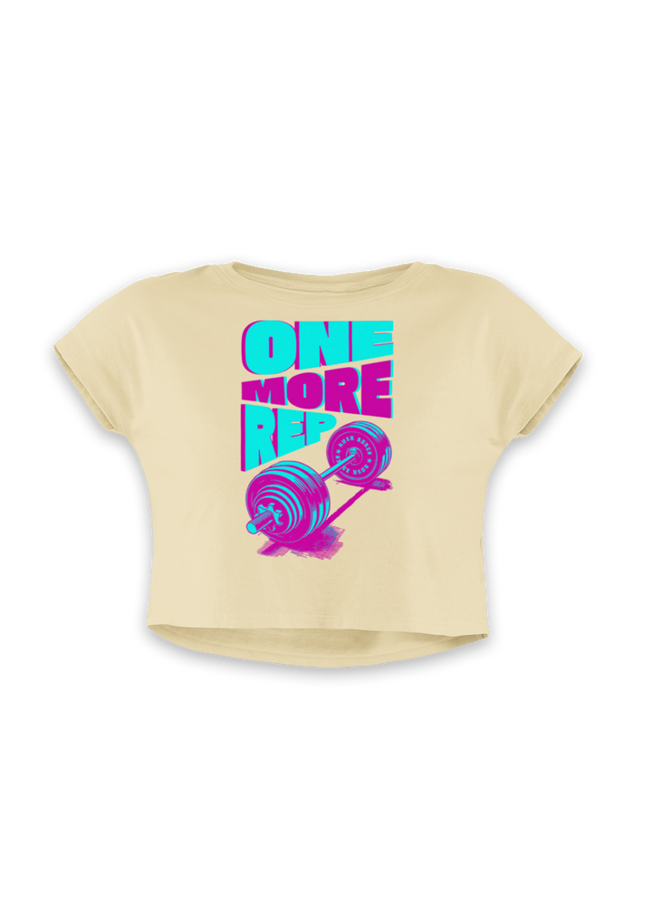 One More Rep  - Women's Crop Top