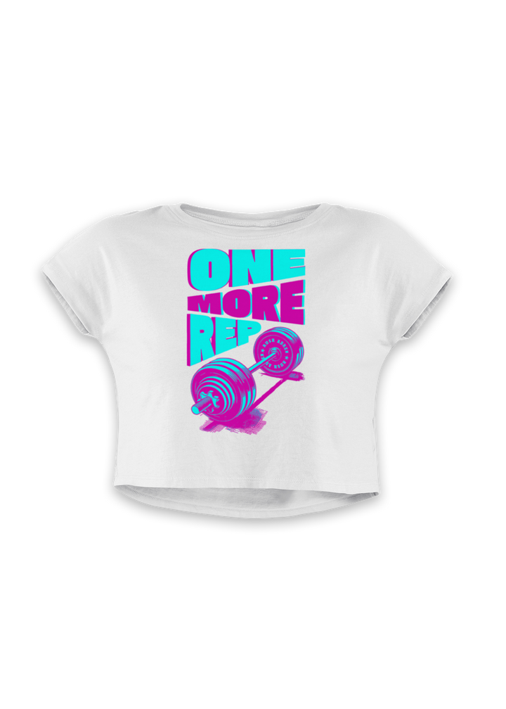 One More Rep  - Women's Crop Top