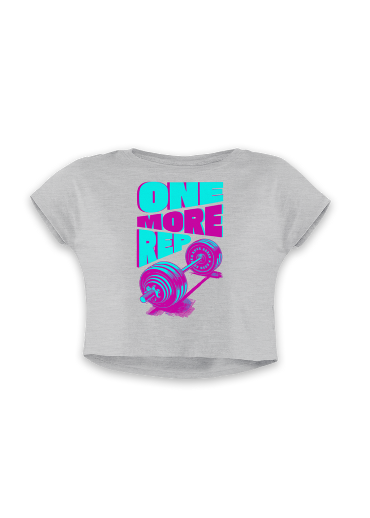 One More Rep  - Women's Crop Top