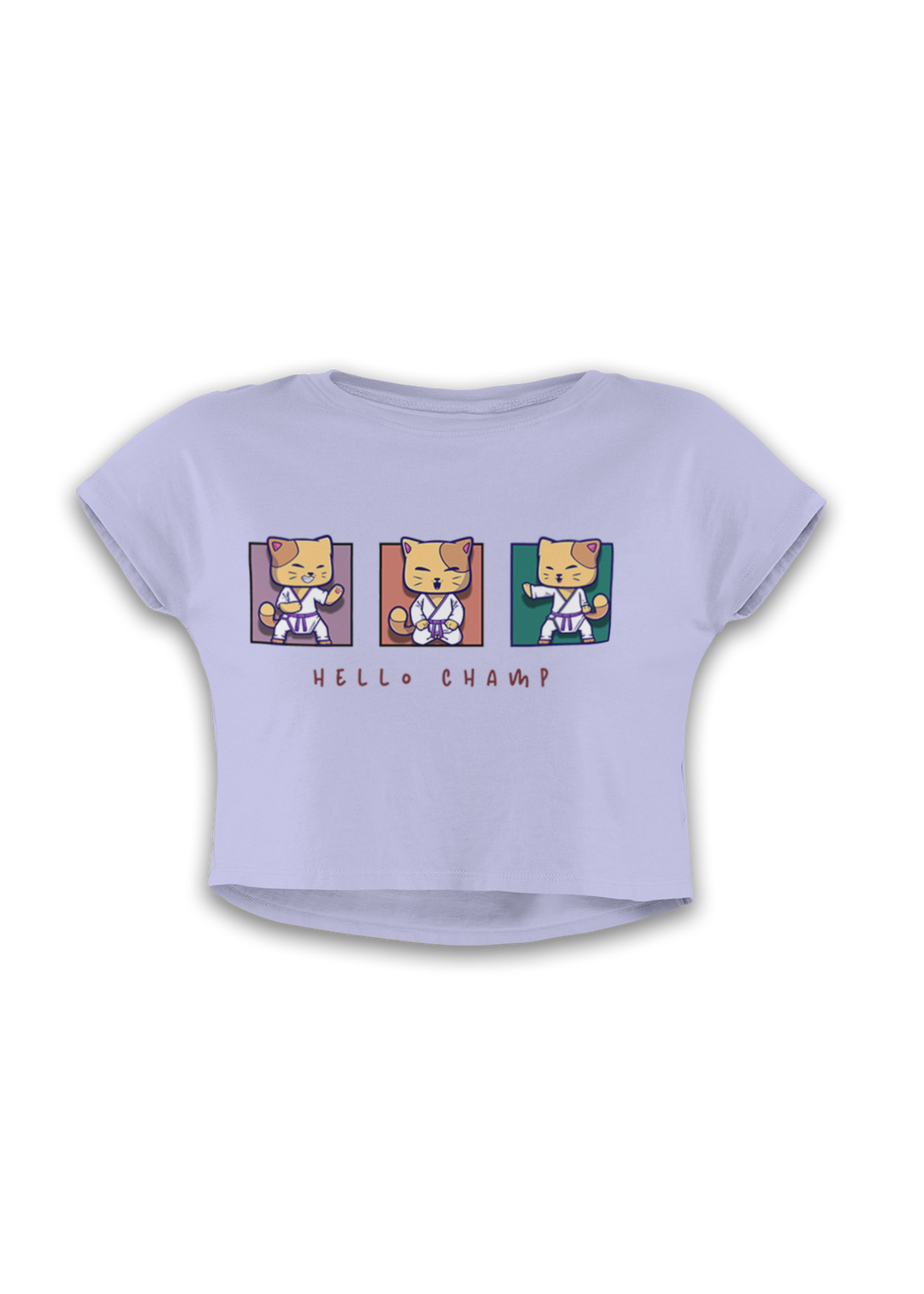 Women's Hello Champ Crop Top