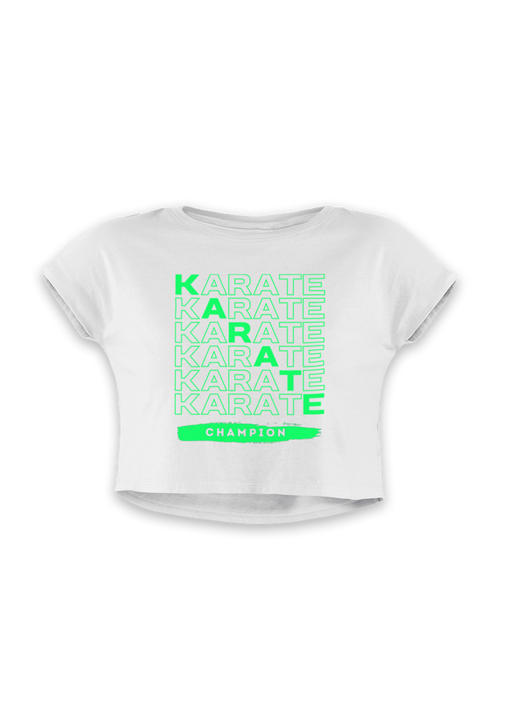 Karate Champion Classic Crop Top