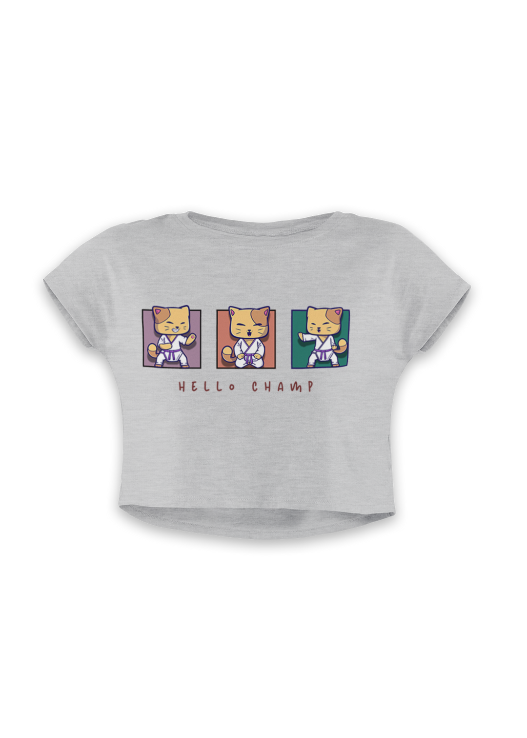 Women's Hello Champ Crop Top