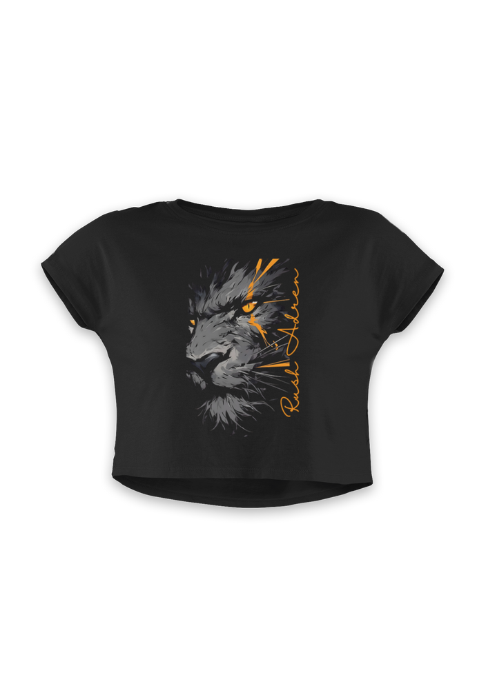 Rush Adren Fierce Lion Crop Top