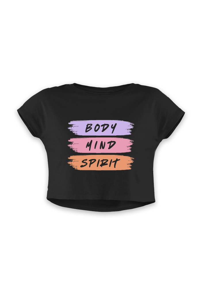 Body Mind Spirit Crop Top