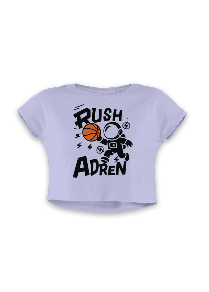 Rush Adren Astronaut Basketball - Women's Crop Top
