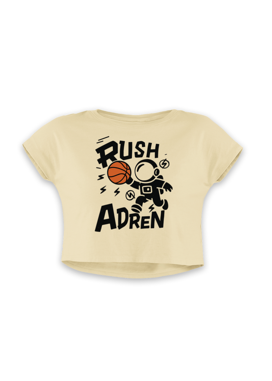 Rush Adren Astronaut Basketball - Women's Crop Top