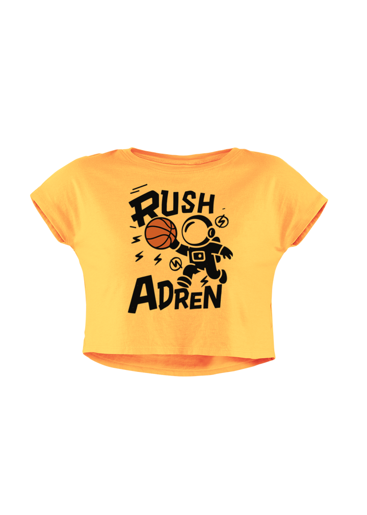 Rush Adren Astronaut Basketball - Women's Crop Top
