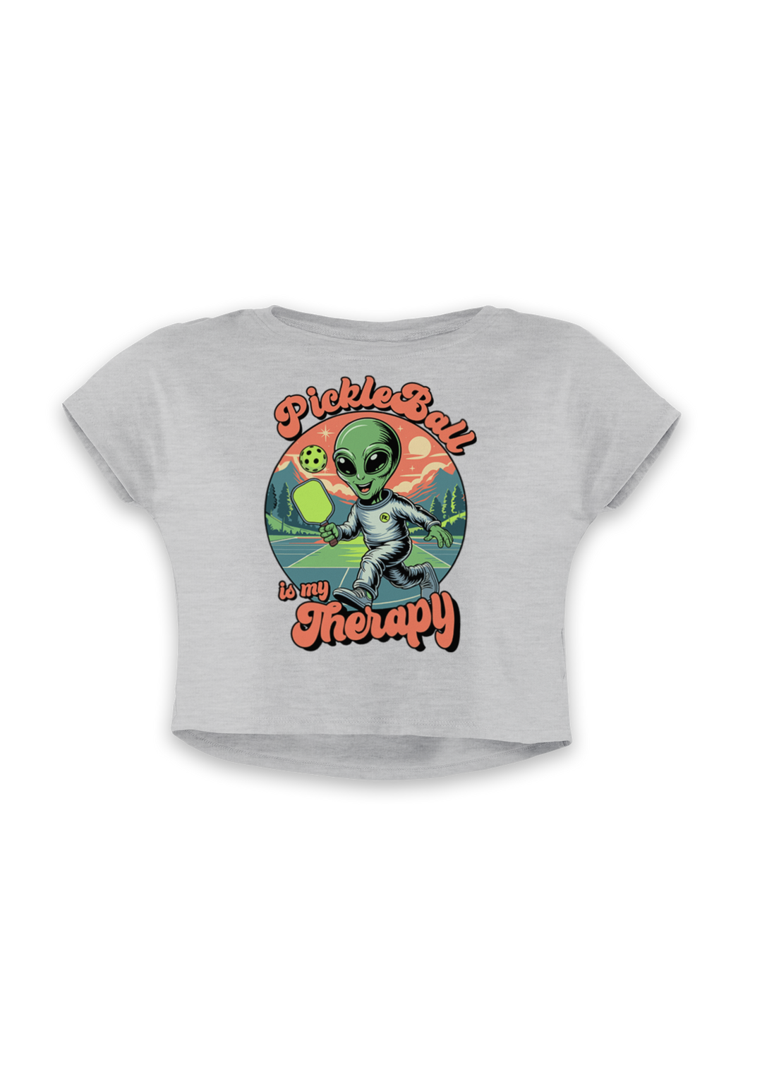 Pickleball is My Therapy - Women's Crop Top