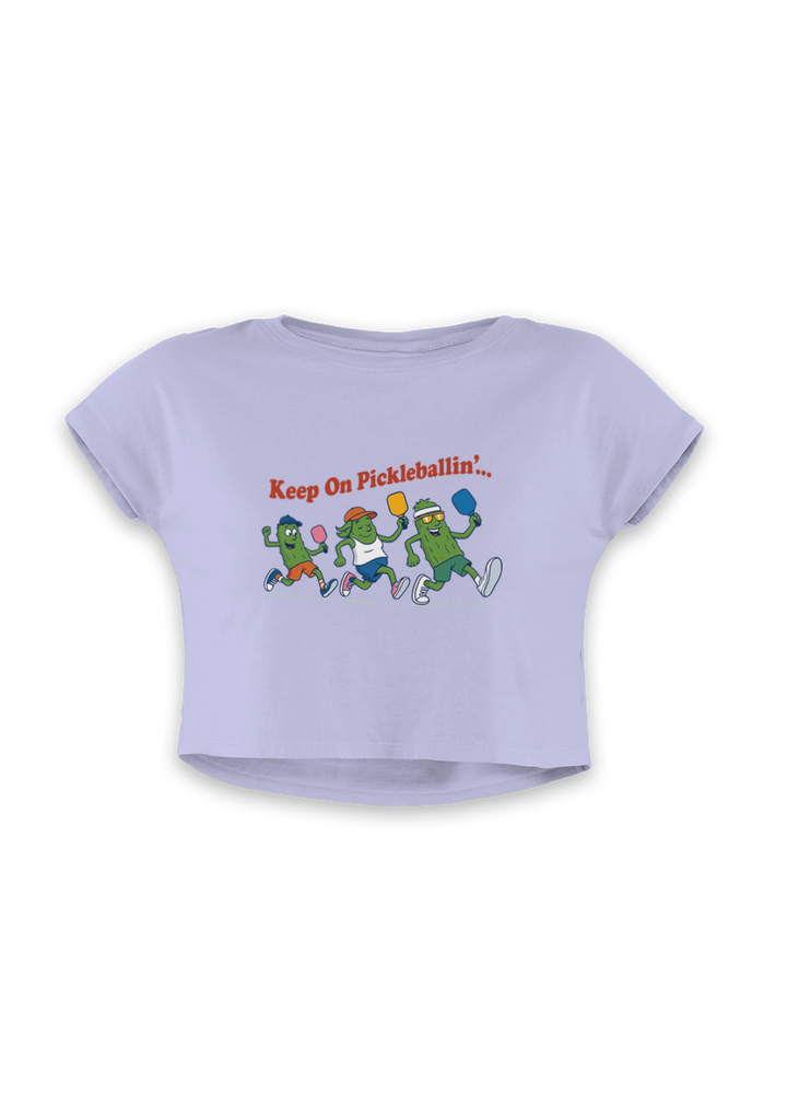 Keep On Pickleballin - Crop Top