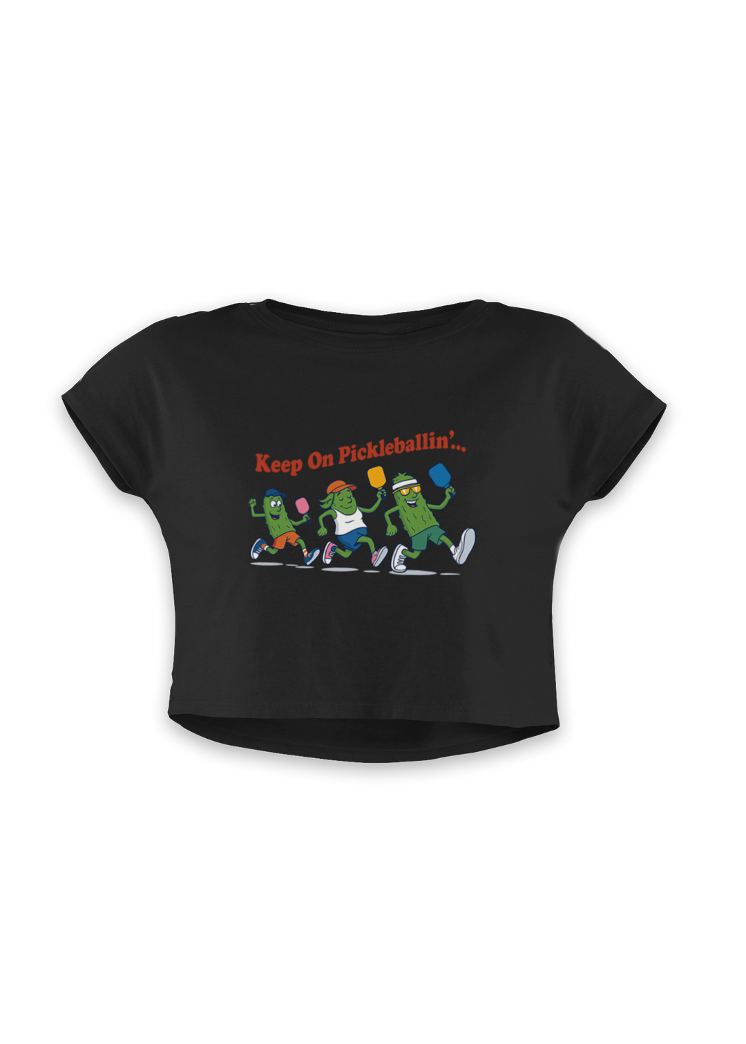 Keep On Pickleballin - Crop Top