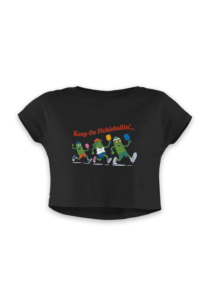 Keep On Pickleballin - Crop Top