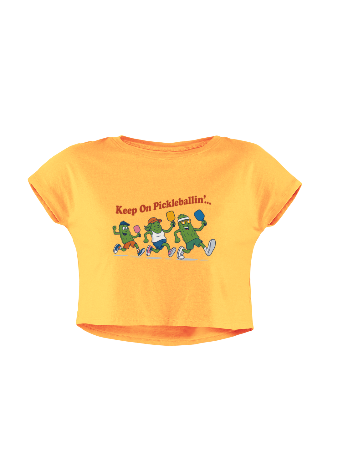 Keep On Pickleballin - Crop Top
