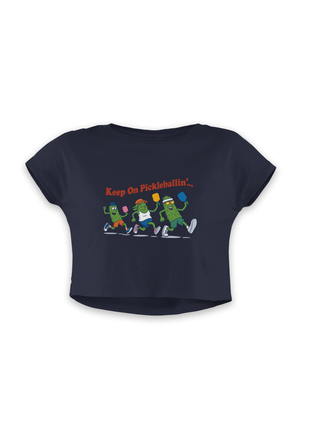 Keep On Pickleballin - Crop Top