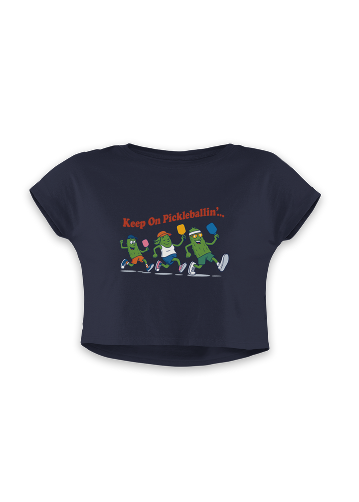 Keep On Pickleballin - Crop Top