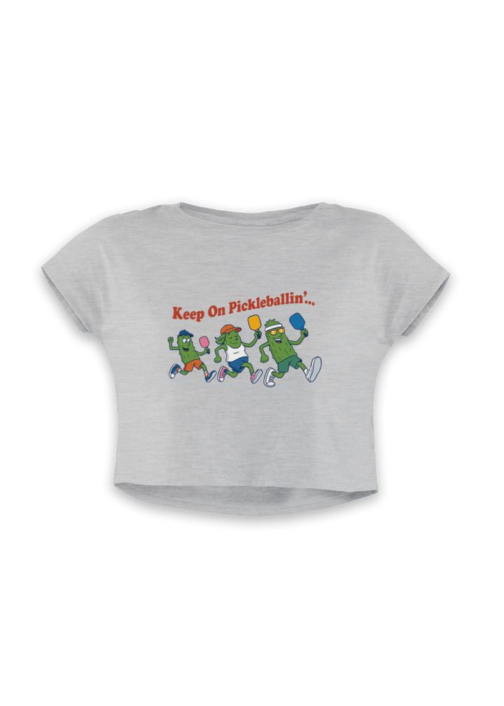 Keep On Pickleballin - Crop Top