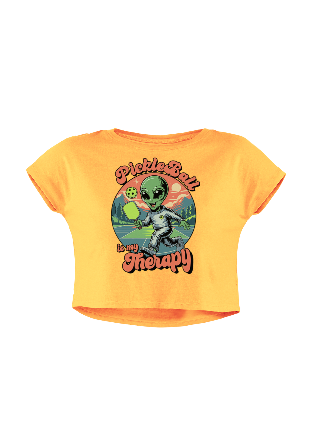Pickleball is My Therapy - Women's Crop Top