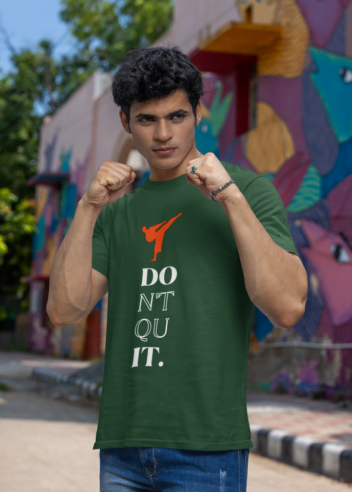 Don't Quit RUSH ADREN Karate Tshirt Uniform