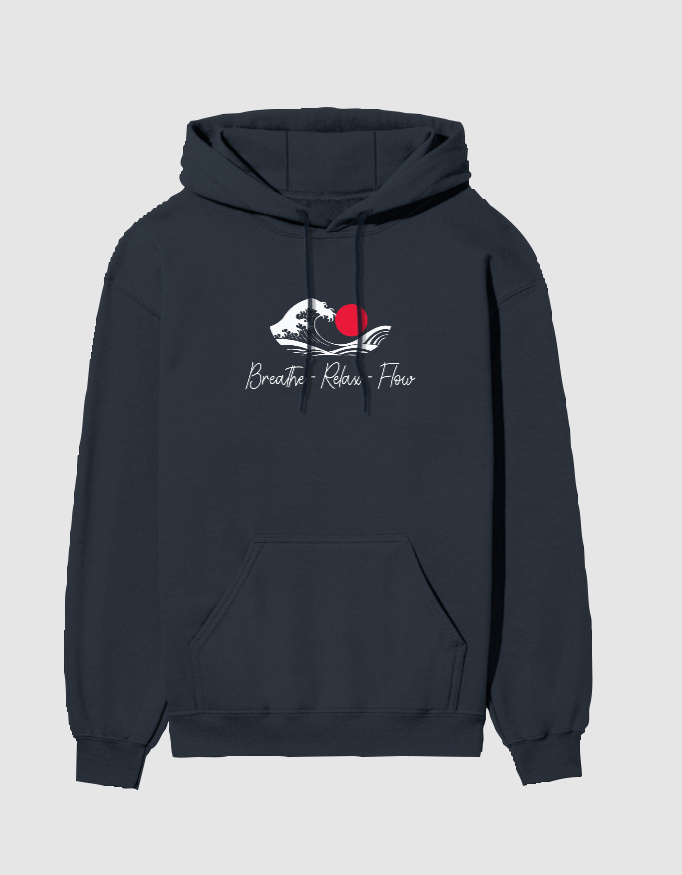 Breathe – Relax – Flow - Men Hoodie