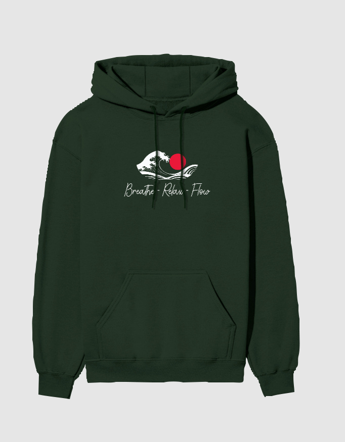 Breathe – Relax – Flow - Men Hoodie
