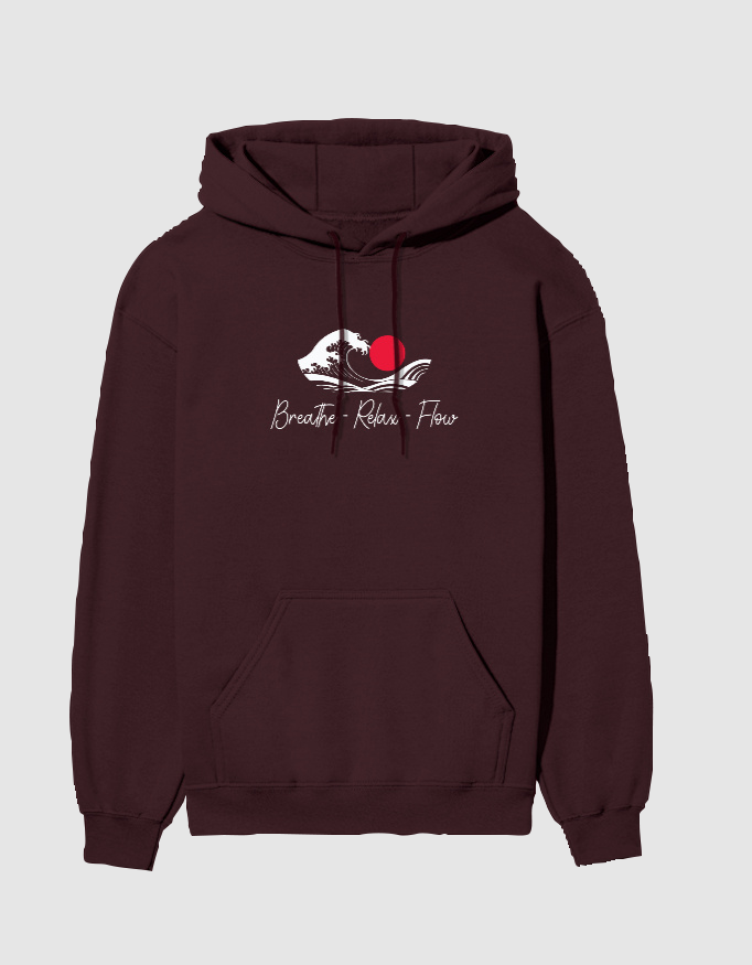 Breathe – Relax – Flow - Men Hoodie