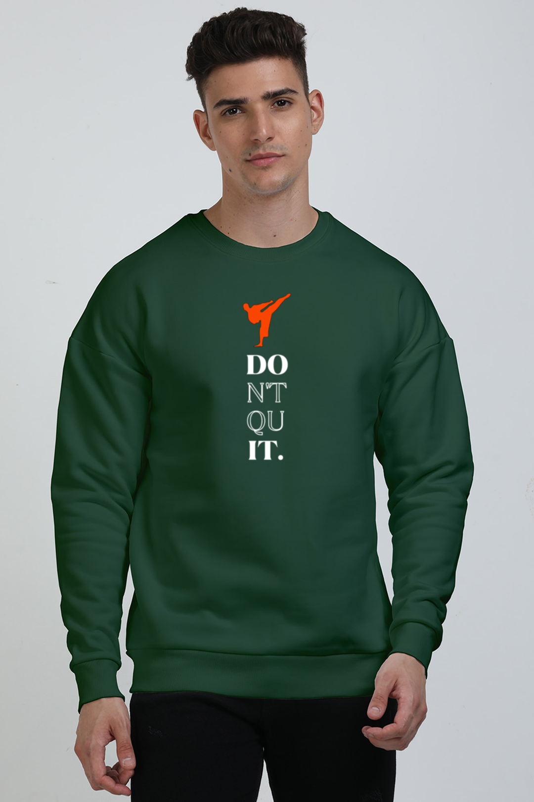 Don’t Quit Karate Oversized Premium Sweatshirt