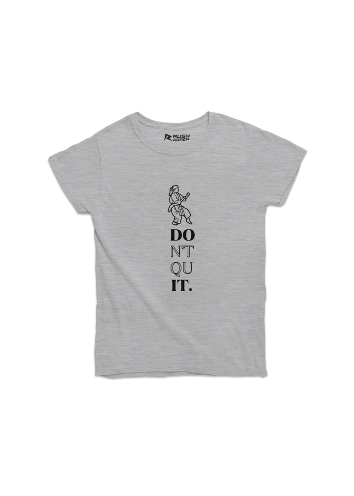 Karate Don't Quit Girls Classic T-Shirt