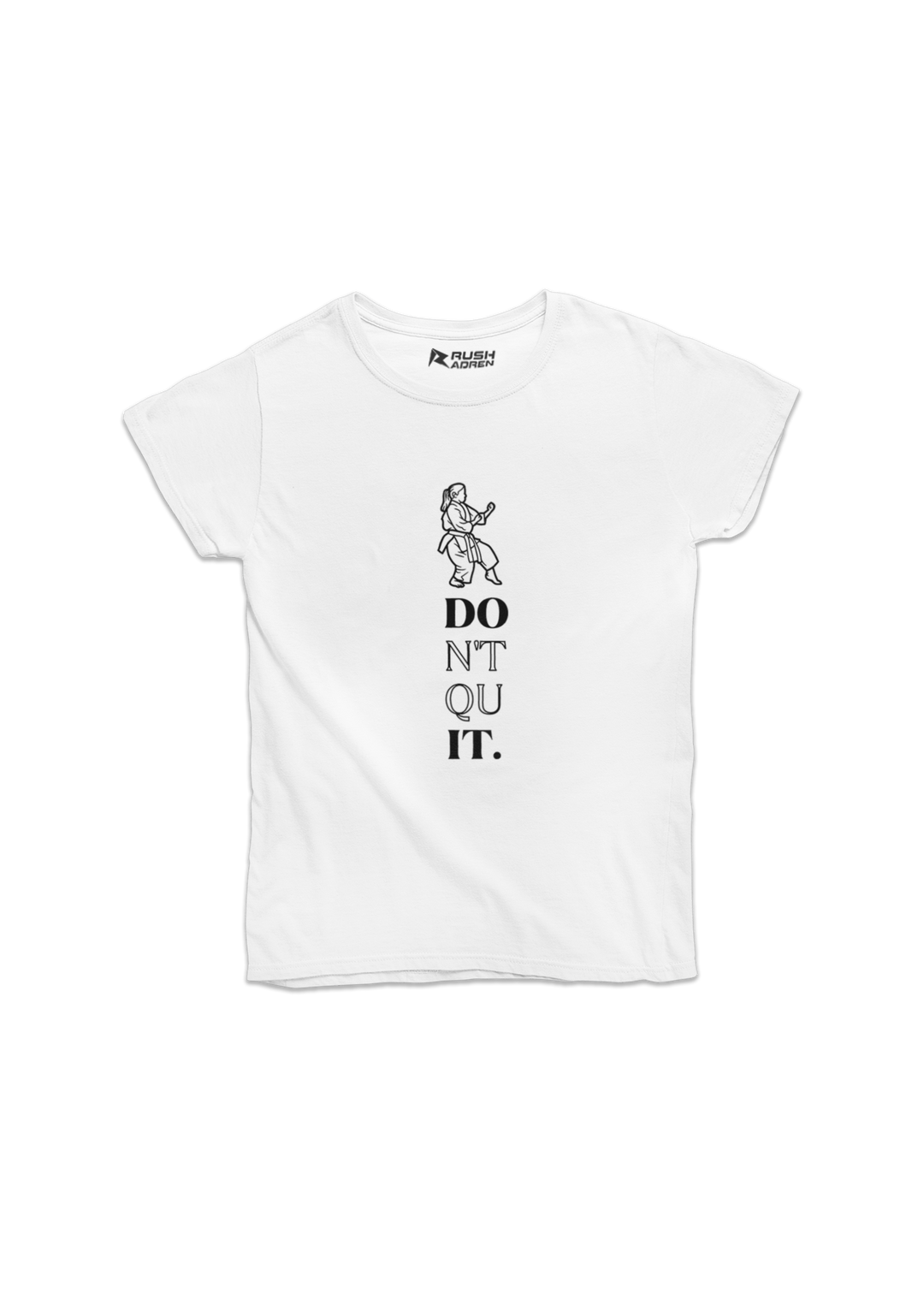 Karate Don't Quit Girls Classic T-Shirt