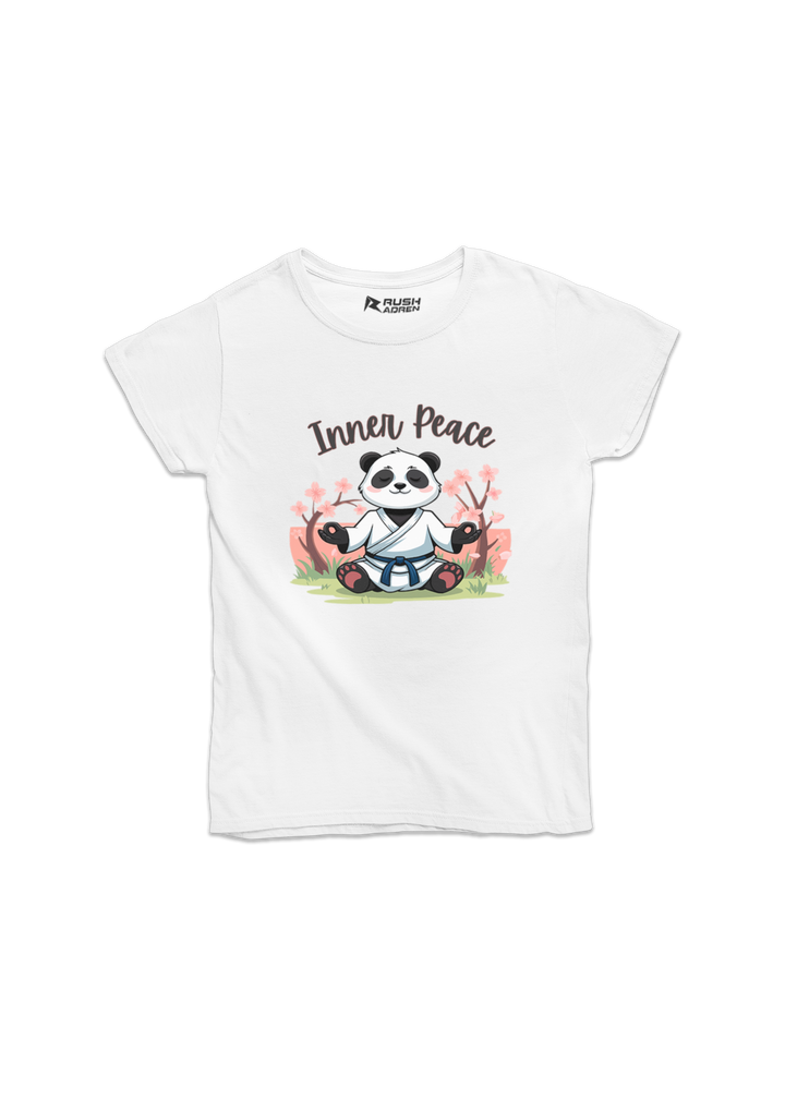 Inner Peace Panda Girls Classic T-Shirt