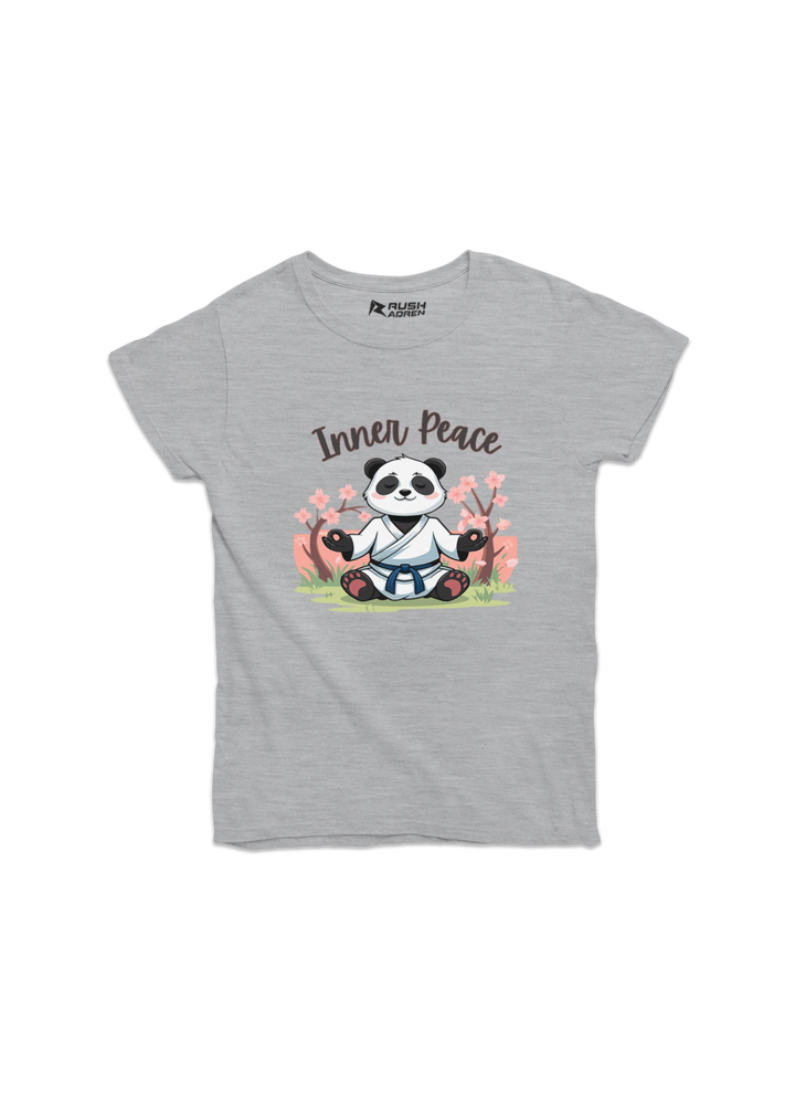 Inner Peace Panda Girls Classic T-Shirt