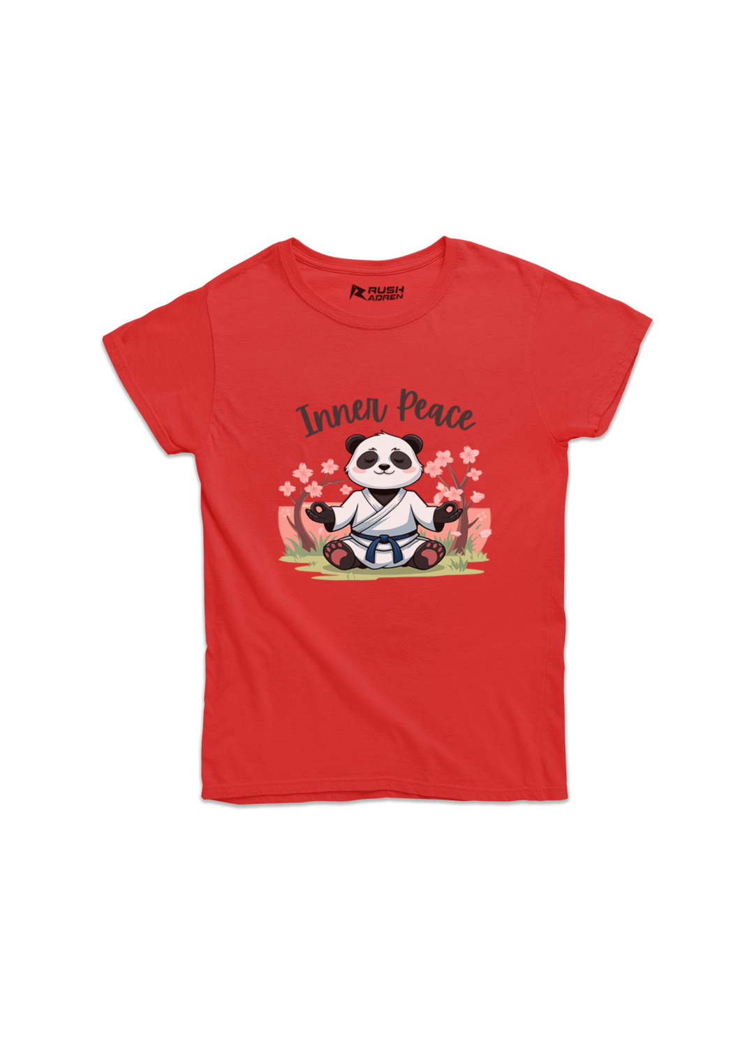 Inner Peace Panda Girls Classic T-Shirt