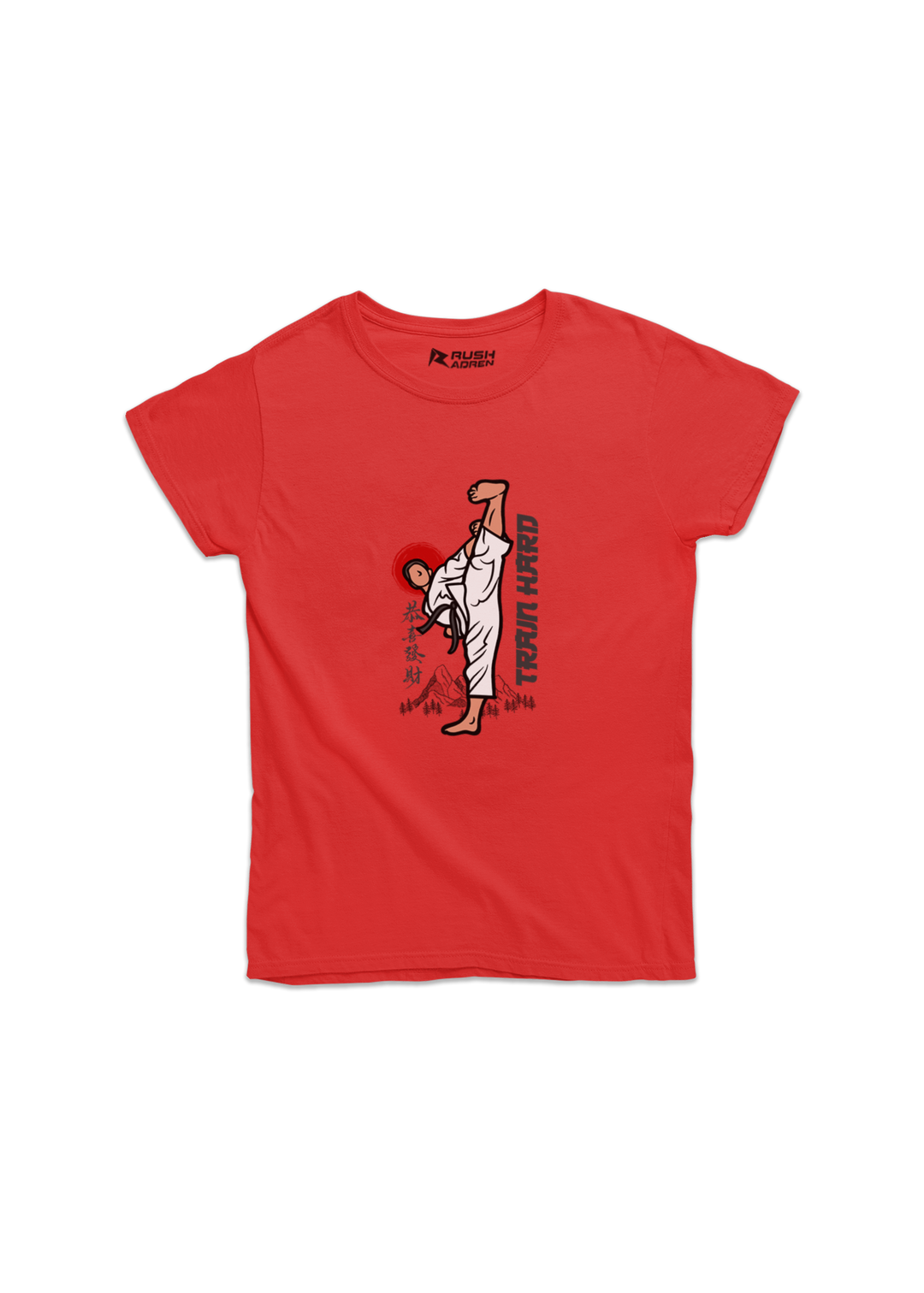 Girls Train Hard Karate Classic T-Shirt