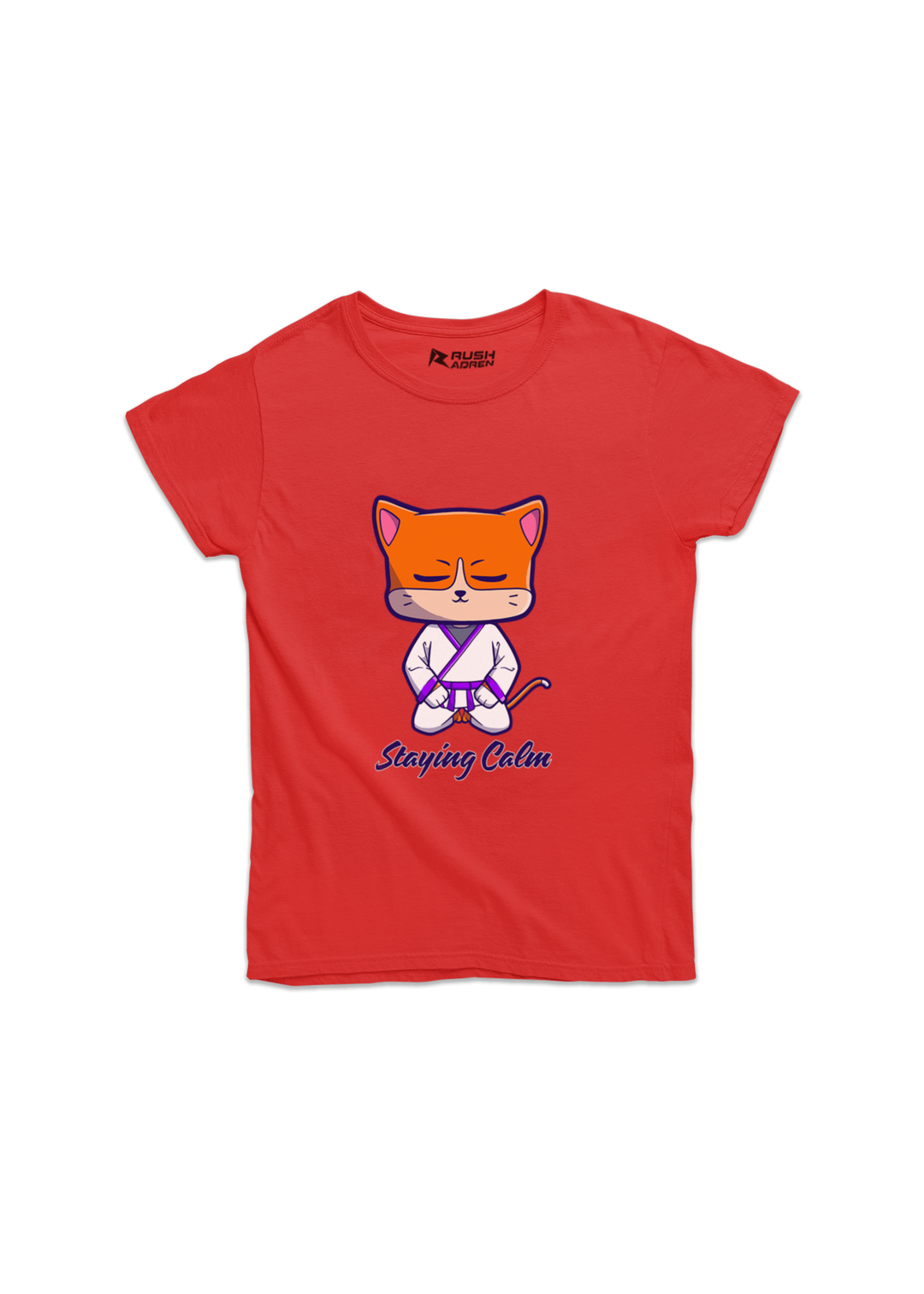 Zen Cat Karate Girls Classic T-Shirt