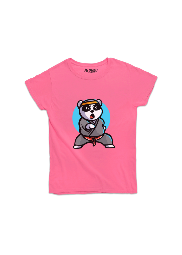 Girls Combat Panda Classic T-Shirt