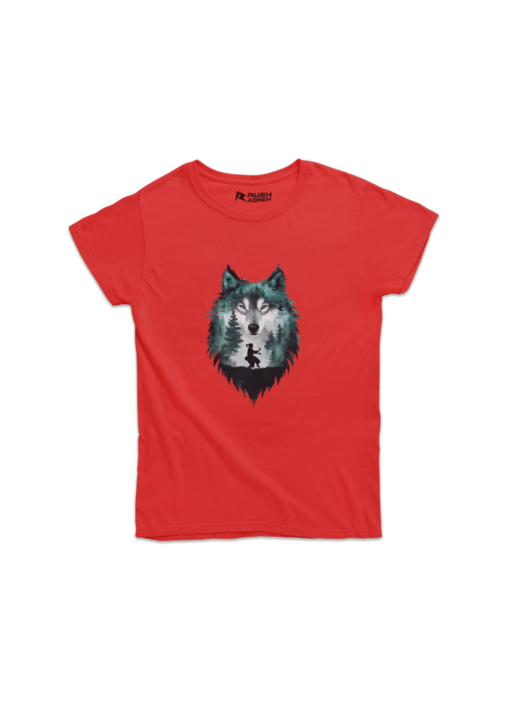 Spirit of the Wolf Girls Classic T-Shirt