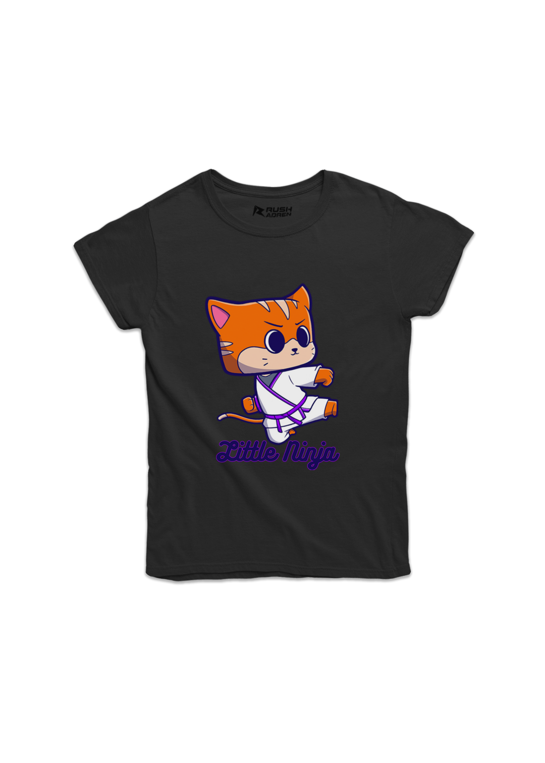 Girls Calm Cat Classic T-Shirt